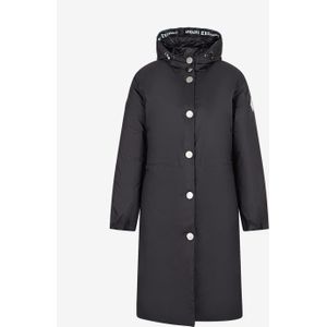 Armani Exchange - Logo Tape Hoodie - Optisch Wit - Dames - Licht Gewicht Parka