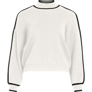 Vila Viloca high neck stripe knit top -