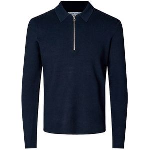 Samsoe & Samsoe - M22400055 - T-shirt - Blauw - Lange Mouw