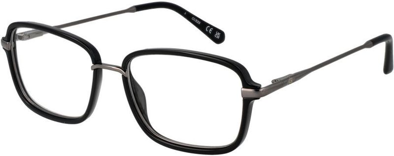 Guess - GU50099 - Brilmontuur - Zwart - Roestvrij Staal - 54 mm