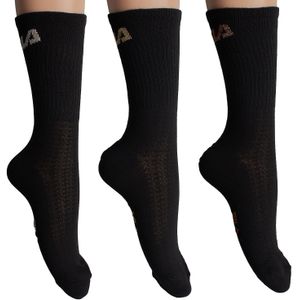 Pack-3 Lange Katoenen Sokken F3267 voor Dames