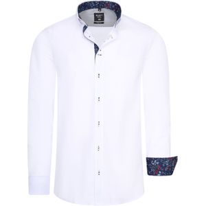 Rusty Neal - Vrijetijdsoverhemd - Bloemenpatroon - Body Fit