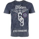 Top Gun - TG20191063 - T-shirt - Zwart