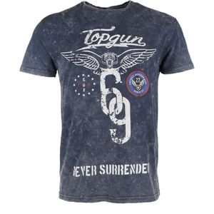 Top Gun - TG20191063 - T-shirt - Zwart
