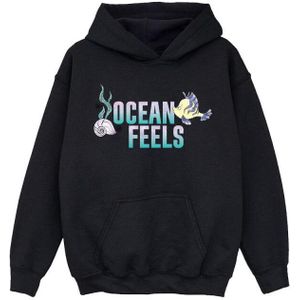 Li-cense Disney meisjes de kleine zeemeermin oceaan hoodie