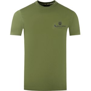 Aquascutum - Aldis - T-shirt - Army Green - Korte Mouwen