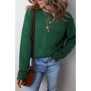 Gebreid Sweater Met Ronde Hals