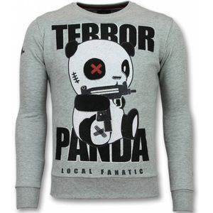 Local Fanatic Panda trui terror sweater