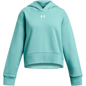 Under Armour - Rival Fleece Cropped Hoodie - Groen - Juniors