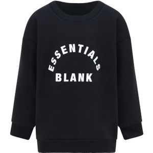 Blank Essentials - Juniors Crewneck Sweatshirt - Zwart