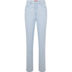 Hugo - Gayang - Relaxed-Fit Jeans - Lichtblauw - Dames