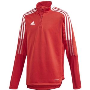 Adidas - Tiro 21 - Trainingsshirt - Primegroen - Kwart Rits - Voor Kinderen