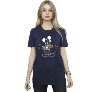 T-shirt - Gedrukt - Katoen - Korte Mouwen - Ronde Hals