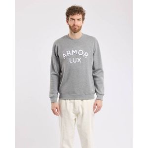 Armor Lux - Sweatshirt 73055 - Grijs - Heren Vest