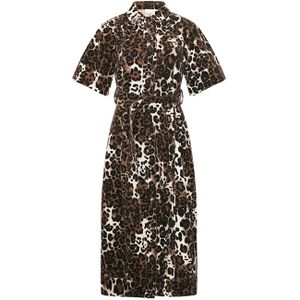 Keisley-jurk in bruin