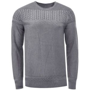 Rusty Neal - Fijn Gebreide Trui - Katoen - Ronde Hals