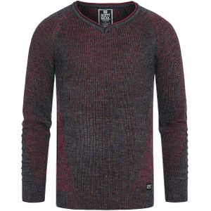 Rusty Neal - Gebreide Trui - V-Hals - Slanke Pasvorm