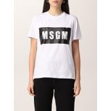 Msgm, Dames, Tops, Wit, Maat: S Katoen,