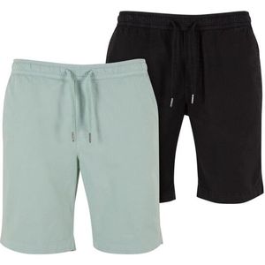 Urban Classics Heren twill stretch shorts (set van 2)