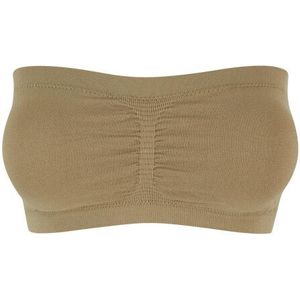 Urban Classics Dames gewatteerde bandeau top