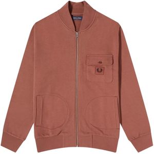 Fred Perry - Whiskey Brown - Bomberjack - Met Ritssluiting