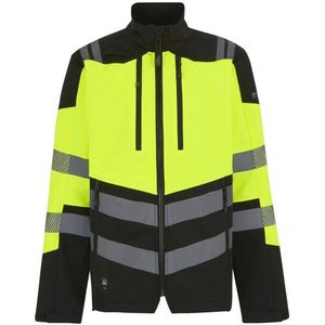 Regatta - Heren hi-vis 3 layer soft shell jas - High-Vis - Waterafstotend - Windbestendig