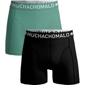 Muchachomalo Jongens 2-pack boxershorts effen