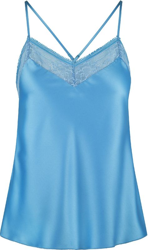 Lingadore - Spaghetti Top - Coral Tones - Satijn met Kant