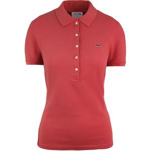 Lacoste - Slim Fit - Poloshirt - Koraal - Dames