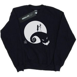 Li-cense Disney dames nightmare before christmas moon oogie boogie sweatshirt