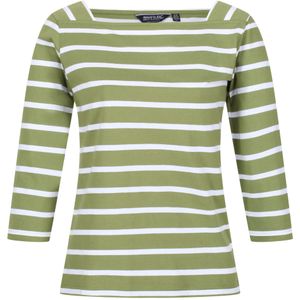 Regatta - Polexia Stripe - T-shirt - 3/4 Mouw - Ademend - Streep