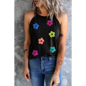 Scoop Neck Mouwloze Tanktop