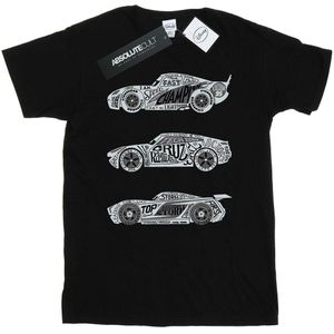Li-cense Disney heren cars tekst racers t-shirt