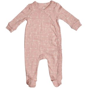 Lange bedrukte romper 737916 voor babymeisjes en jongens