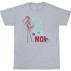 Li-cense Disney heren the nightmare before christmas ho ho no t-shirt
