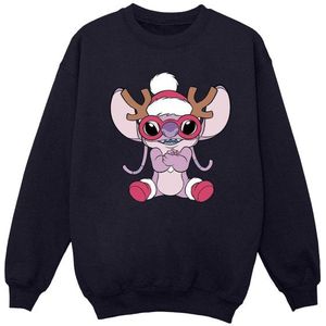 Li-cense Disney heren lilo & stitch engel rendier sweatshirt