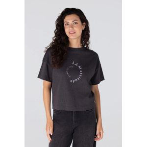 Jansen Amsterdam Lara shirt co138 antraciet