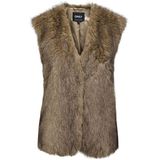 Only - Onldawn Life - Gilet - Bruin - 100% Gerecycled Polyester