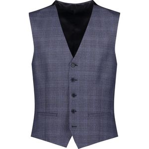 Ted Baker - Slim-Fit - Colbert - Blauw - Geruite Print