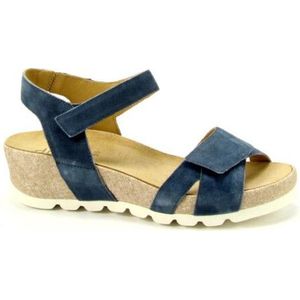 Durea - 7403 Sandalen - Blauw - Wijdte H