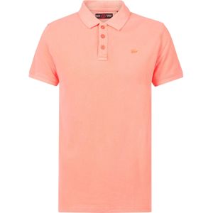 Petrol Industries Heren polo m-1030-pol002 3099 fiery coral