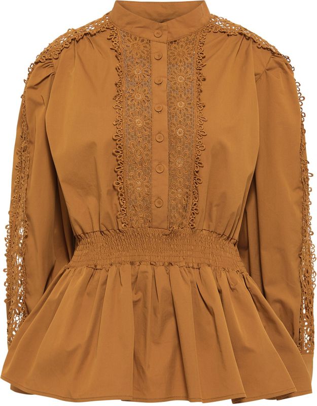 faina Blouse  karamel