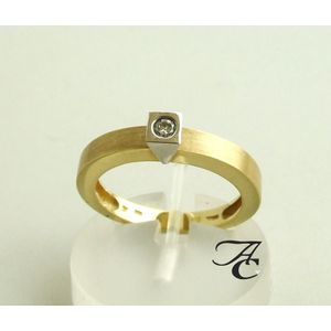 Atelier Christian Gouden ring met diamant