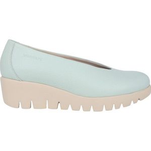 Wonders Fly - Dames Instapper - Blauw - Gladde Leren Schoen