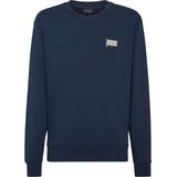 Billionaire - Roundneck Sweatshirt LS - Blauw - Katoen