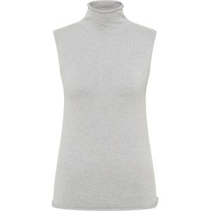 DreiMaster - Klassik Top - Lichtgrijs - Mouwloos