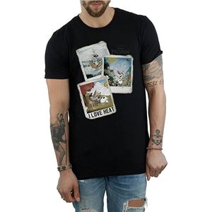 Li-cense Frozen heren olaf polaroid katoenen t-shirt