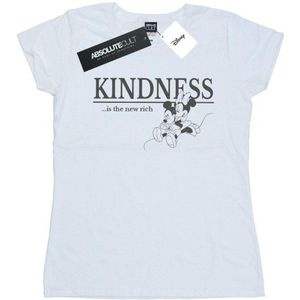 Li-cense Disney dames minnie mouse kindness is rich katoenen t-shirt