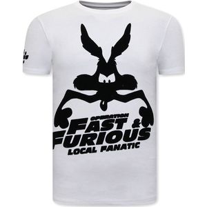 Local Fanatic Grappige t-shirts fast and furious