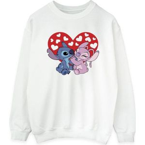 Li-cense Disney dames lilo & stitch hearts sweatshirt